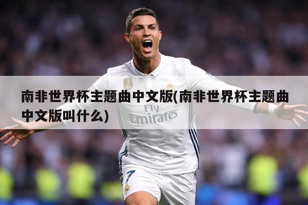 南非世界杯主题曲中文版(南非世界杯主题曲中文版叫什么)